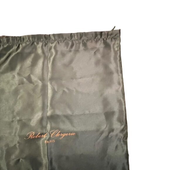 ROBERT CLERGERIE Paris Drawstring Dust Bag Purse Handbag Shoes Storage 23x17.5" - Picture 4 of 9
